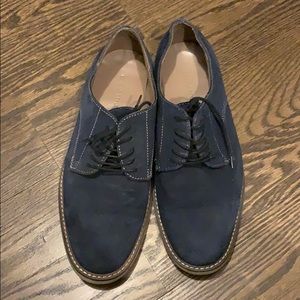 Banana republic men’s suede derby shoes